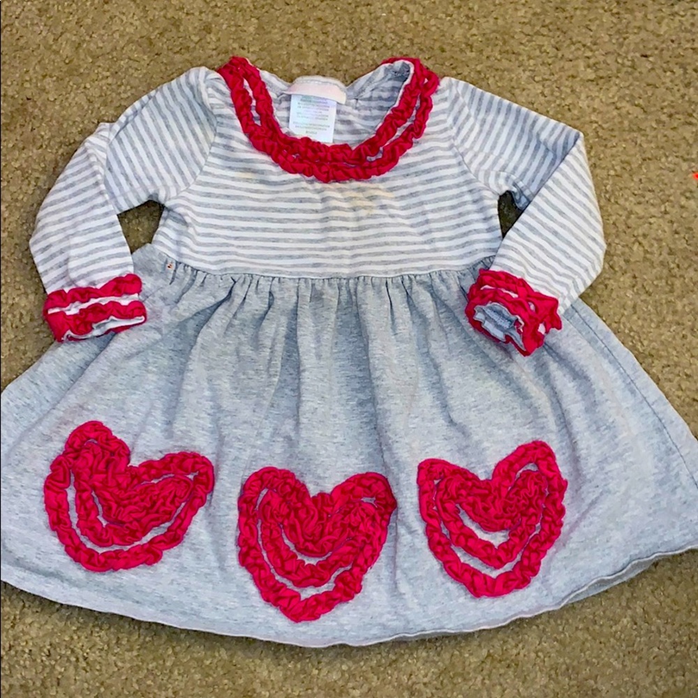 🌟10/$10🌟bonnie baby 18 mo. flower stitch dress